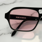 Rose Harbour sunglasses, close up shot from the Valenti Exclusive Yacht Collection