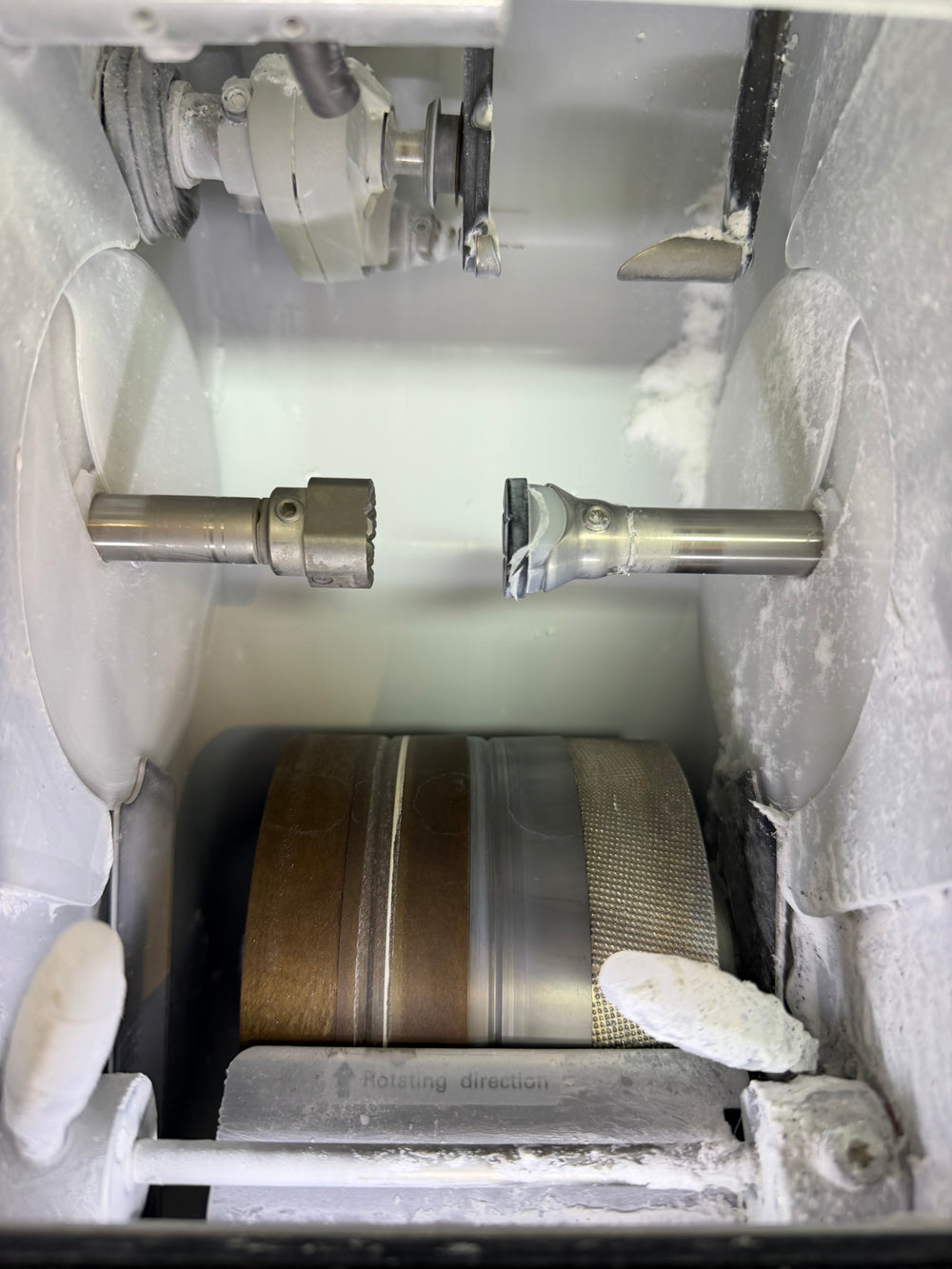 lense cutting machine use to create our prescription eyewear  